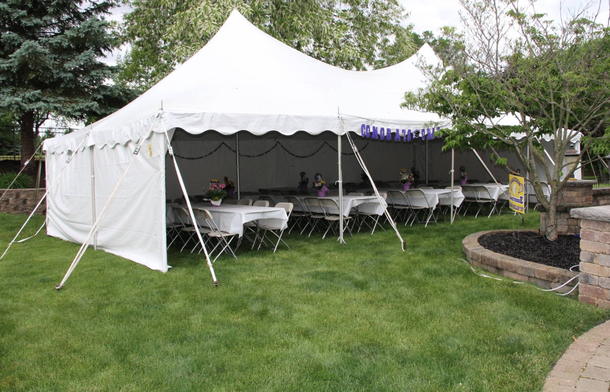 20' Wide Pole Tents